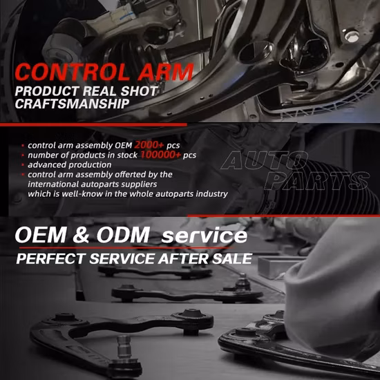 Braccio di controllo della sospensione del braccio di controllo superiore inferiore anteriore anteriore posteriore per KIA Nissan Hyundai Mazda Toyota Ford Mitsubishi Suzuki Honda